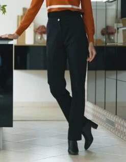 Pantalon Droit Noir