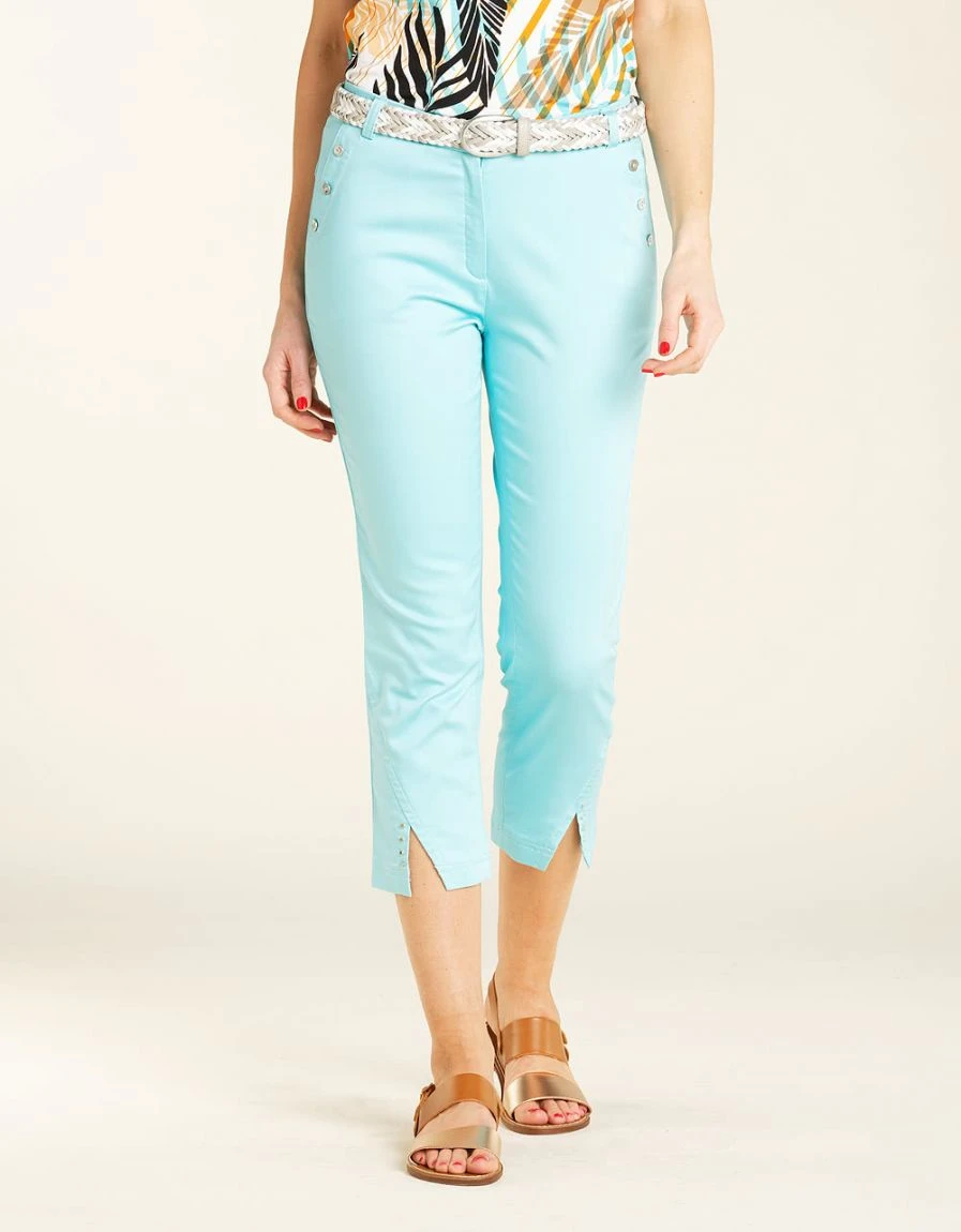 Pantacourt Turquoise 3 Pantacourt Turquoise