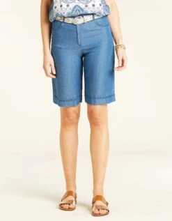 Bermuda Lyocell Foncé