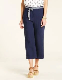 Pantalon 7/8e Bleu Marine
