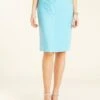 Jupe Lin Bleu Turquoise -Meilleur Vêtement Magasin image1 20eb4762080