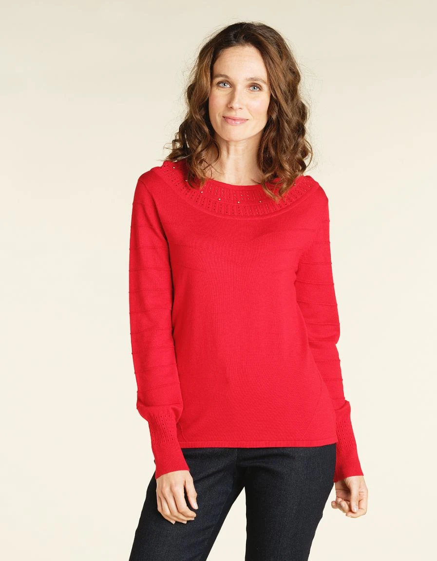 Pull Fin Rouge 3 Pull Fin Rouge