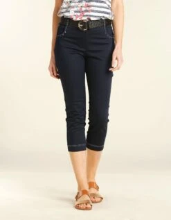 Pantacourt En Jean Chic