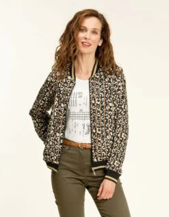 Bombers Imprimé Animal