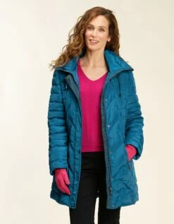 Doudoune Longue Cobalt