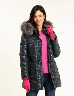 Doudoune Bleue Marine