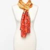 Foulard Imprimé Orangé 1 Foulard Imprimé Orangé -Meilleur Vêtement Magasin image1 22ec7004040