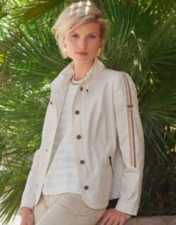 Veste Sport Chic écrue