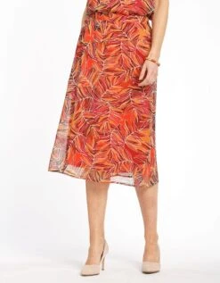 Jupe En Voile Marron