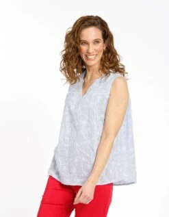 Débardeur Coton Ciel