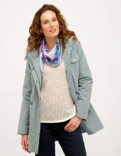 Parka Légère Vert Clair