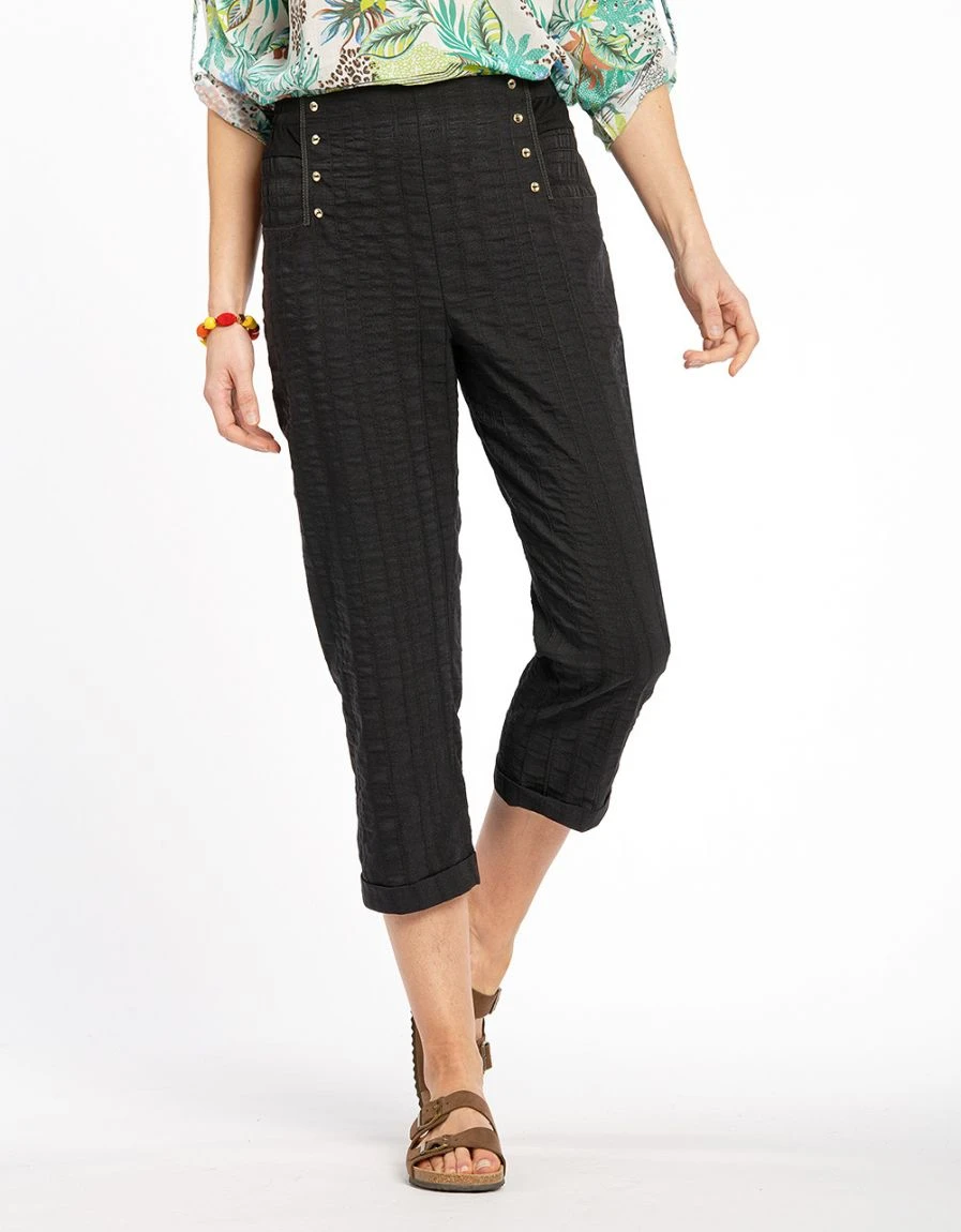 Pantacourt Noir Léger 3 Pantacourt Noir Léger