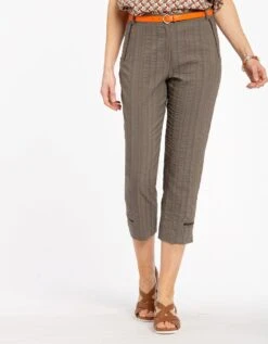 Pantacourt Confort Kaki