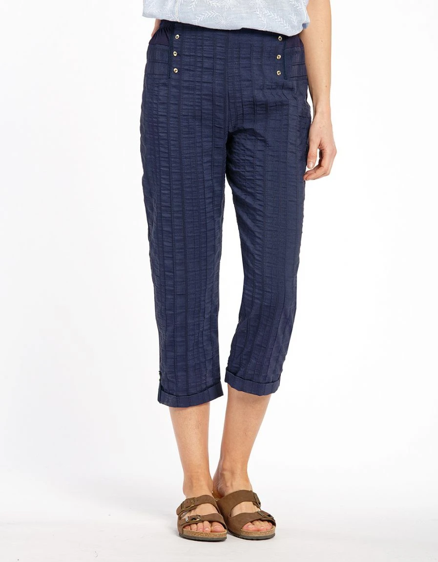 Pantacourt Léger Marine 3 Pantacourt Léger Marine