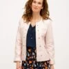 Veste 100% Cuir Rose Pale -Meilleur Vêtement Magasin image1 22ed0864074
