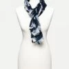Foulard Imprimé Bleu