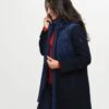 Manteau Laine Marine