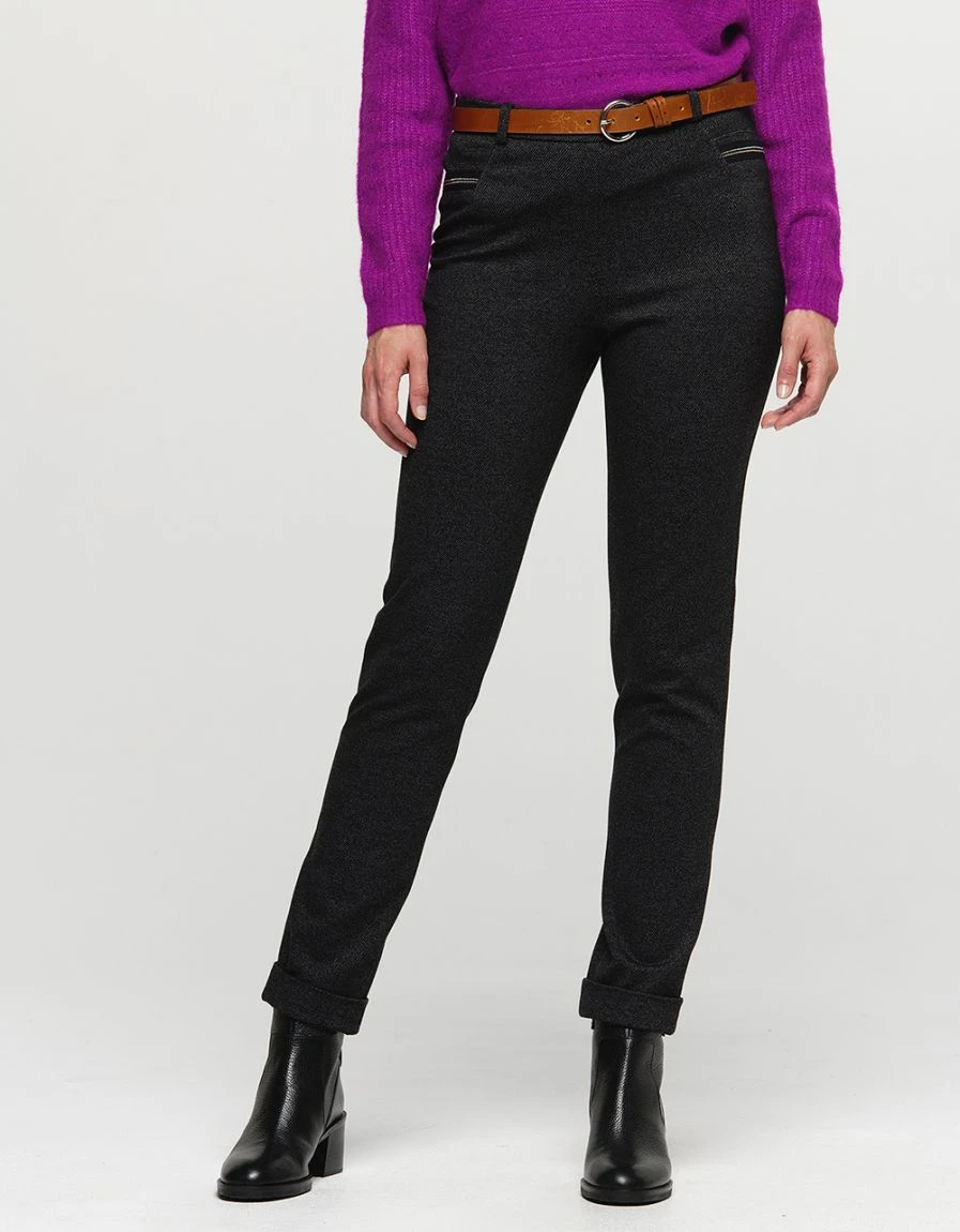 Jegging 7/8e Milano Gris 3 Jegging 7/8e Milano Gris