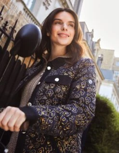 Veste Matelassée Imprimée