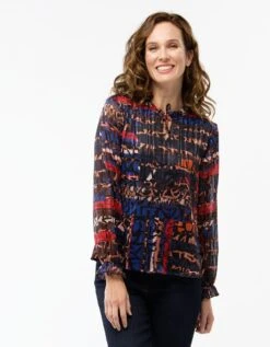 Blouse En Voile Imprimée