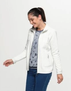 Veste Matelassée écrue