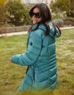 Doudoune Turquoise