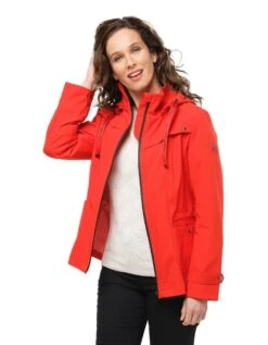 Parka Courte Rouge