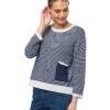 Pull Rayures Marine -Meilleur Vêtement Magasin image1 23ed4204250