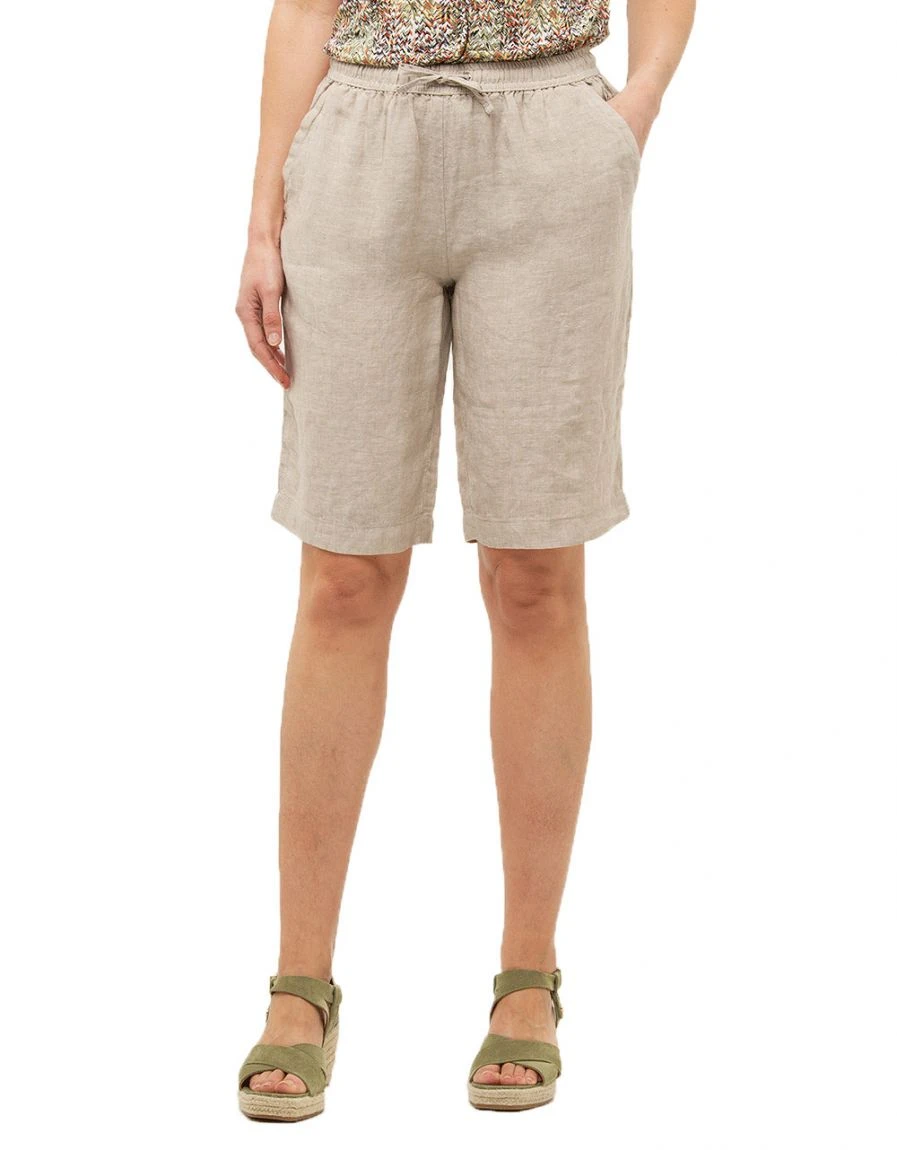 Bermuda Beige 100% Lin 3 Bermuda Beige 100% Lin
