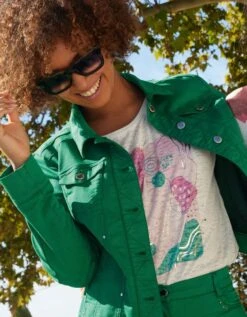 Veste Verte Coton