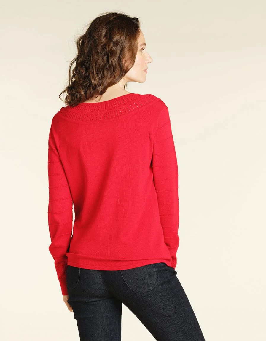 Pull Fin Rouge 4 Pull Fin Rouge – Image 2