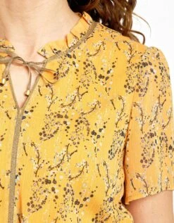 Robe Longue Jaune -Meilleur Vêtement Magasin image2 22ed0285098