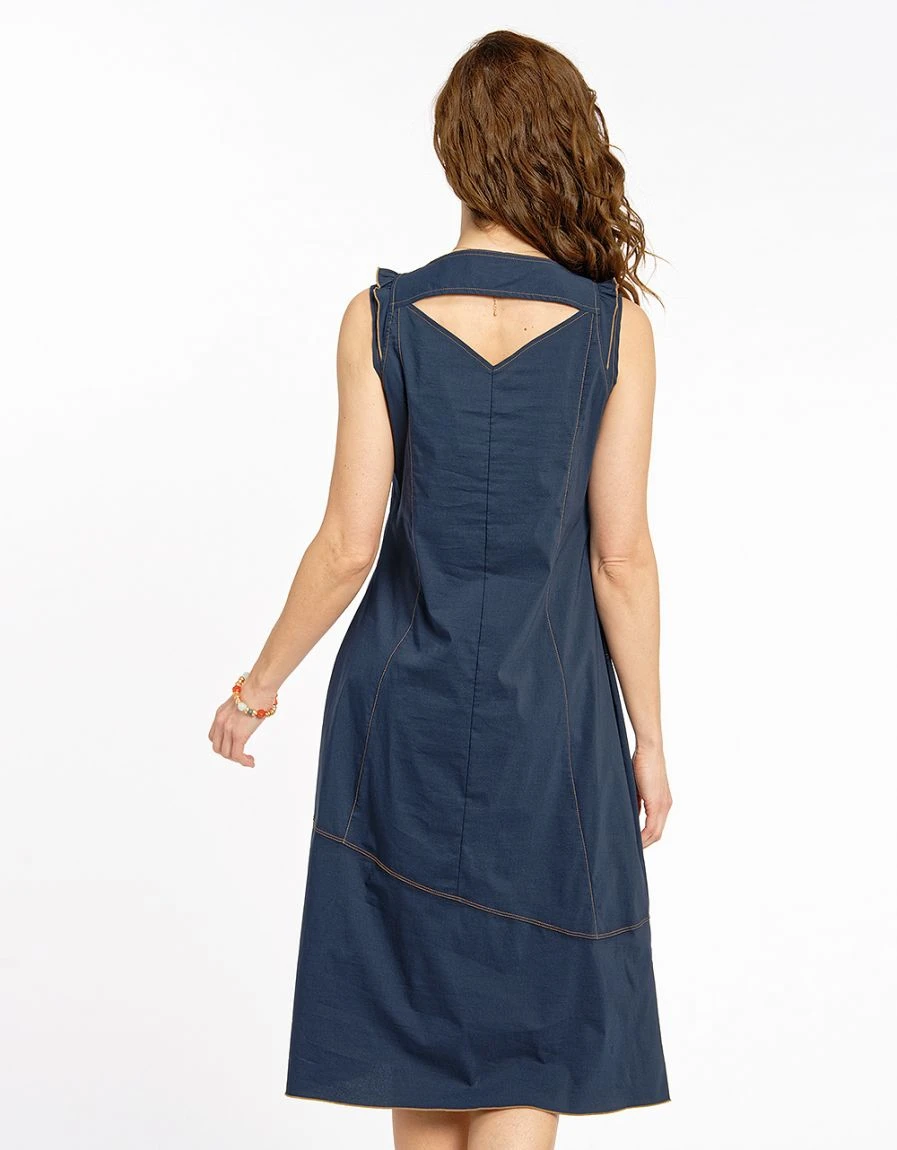 Robe Ultra Légère Marine 4 Robe Ultra Légère Marine – Image 2