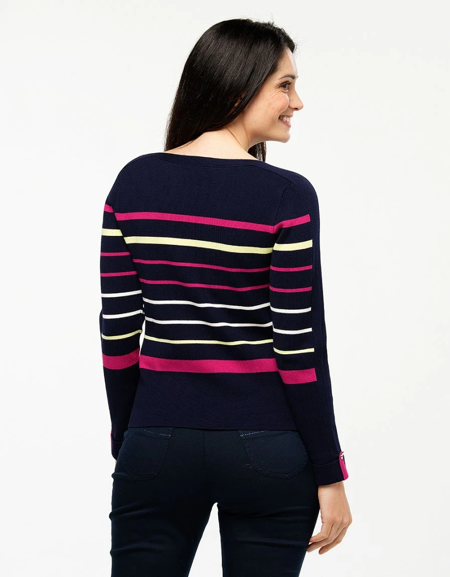 Pull Marinière Bateau 4 Pull Marinière Bateau – Image 2