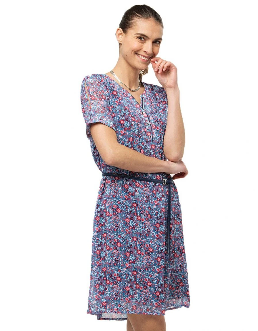 Robe Fluide Fleurie 4 Robe Fluide Fleurie – Image 2