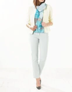 Veste Gaufrée Jaune Pâle -Meilleur Vêtement Magasin image3 18ea2504092