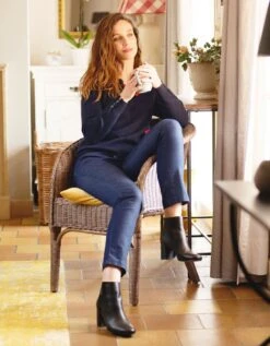 Pull Bleu 100% Cachemire -Meilleur Vêtement Magasin image3 19hb2050021