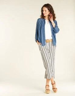 Pantalon Large Beige -Meilleur Vêtement Magasin image3 20eb4200251