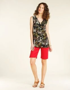 Bermuda Coton Rouge -Meilleur Vêtement Magasin image3 20eb4551010