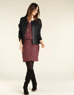 Veste Noire 100% Cuir -Meilleur Vêtement Magasin image3 20hc0336020