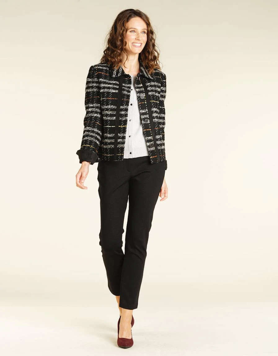 Pantalon Milano Noir 7/8e 5 Pantalon Milano Noir 7/8e – Image 3