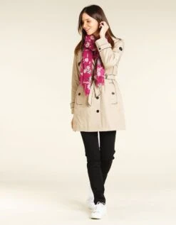 Trench Mi-long Beige -Meilleur Vêtement Magasin image3 20hc0597066