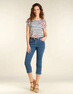 Pantacourt En Jean -Meilleur Vêtement Magasin image3 21ec2386086