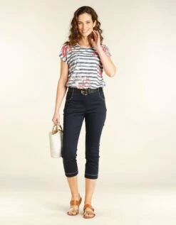 Pantacourt En Jean Chic 9 Pantacourt En Jean Chic -Meilleur Vêtement Magasin image3 21ec2458085