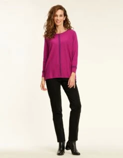 Pantalon Noir Chic Milano -Meilleur Vêtement Magasin image3 21hc4061020