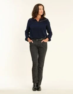 Jegging 7/8 Noir Et Gris -Meilleur Vêtement Magasin image3 21hc4062020