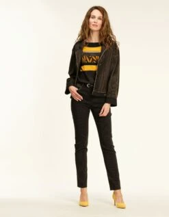 Blouson Chic Noir, Bronze -Meilleur Vêtement Magasin image3 21hc4268260