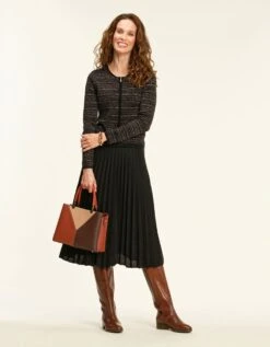 Jupe Longue Chaude Noire -Meilleur Vêtement Magasin image3 21hc4541020