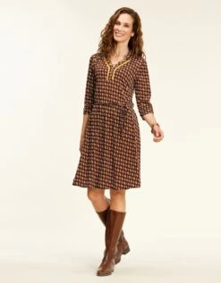 Robe Bordeaux Doré -Meilleur Vêtement Magasin image3 21hc4777275