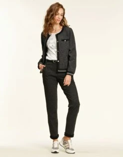 T-shirt Blanc Motif Gris -Meilleur Vêtement Magasin image3 21hc4820060